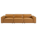 Restore 3-Piece Vegan Leather Sofa by Modway by HouseOfZazla