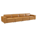 Restore 4-Piece Vegan Leather Sofa by Modway by HouseOfZazla