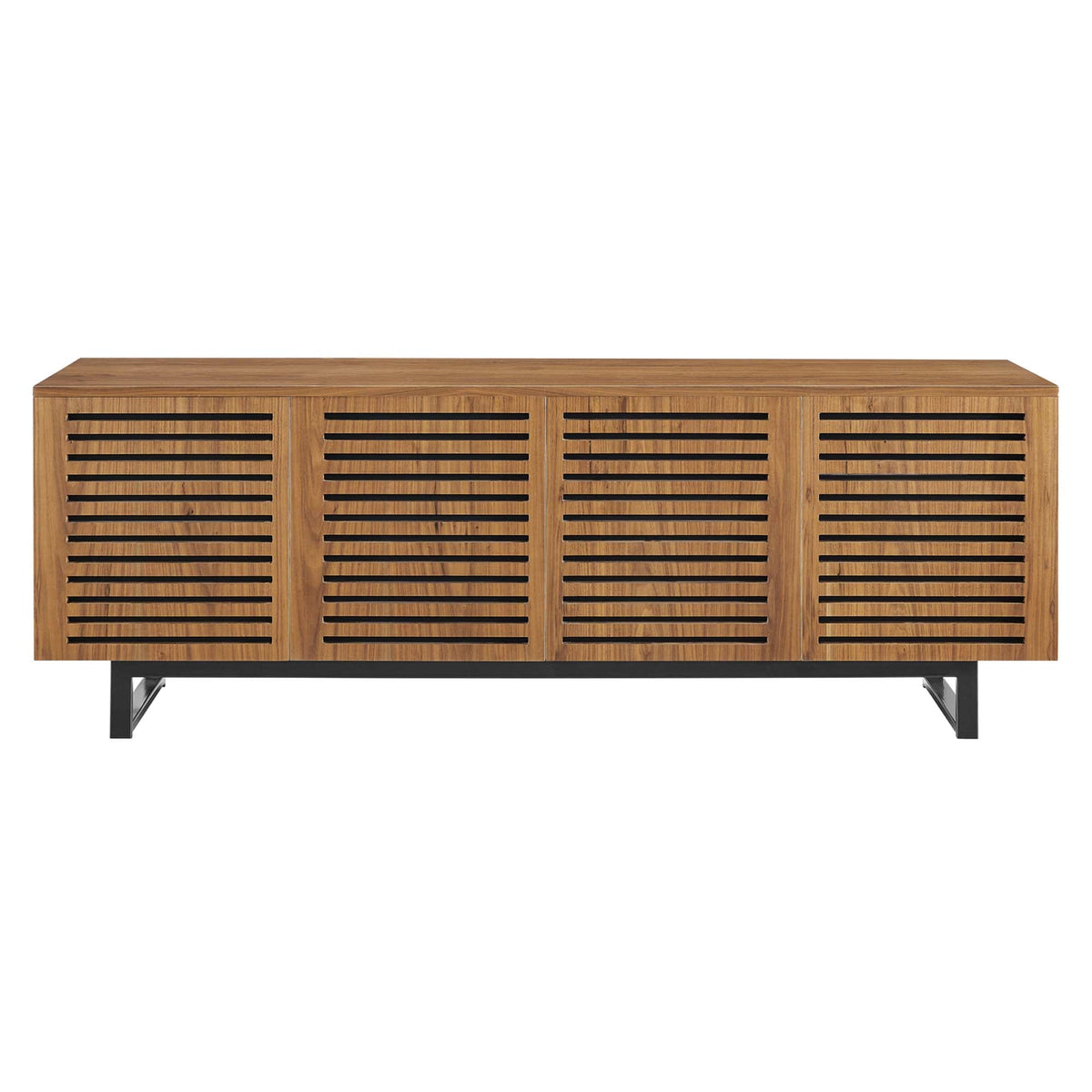 Parker 73" Walnut TV Stand by Modway, photo 3 of 7