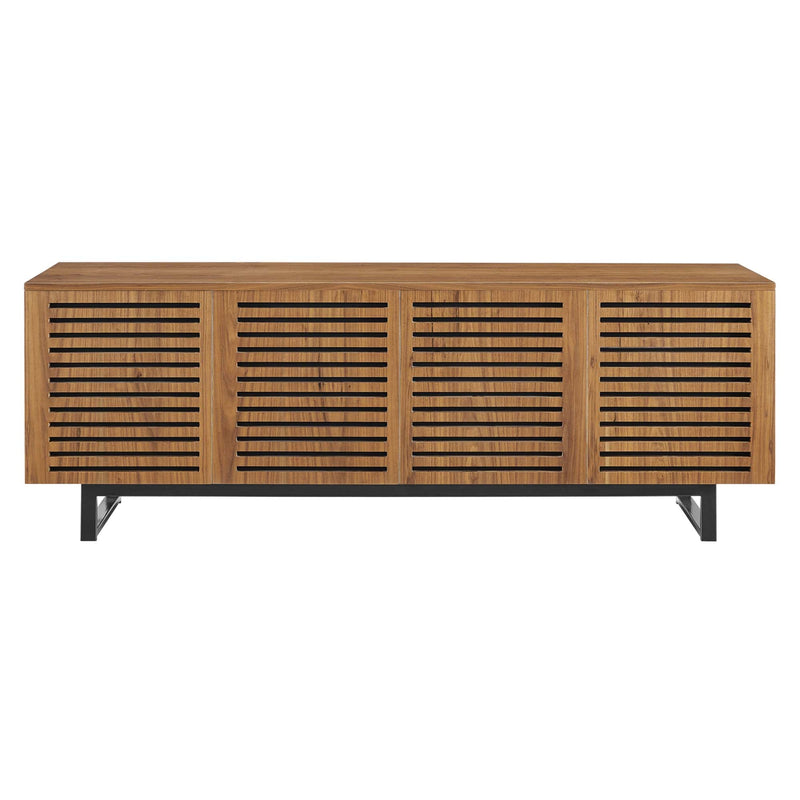 Parker 73" Walnut TV Stand by Modway, photo 3 of 7