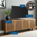 Parker 73" Walnut TV Stand by Modway by HouseOfZazla