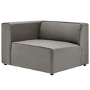 Mingle 2-Piece Vegan Leather Sectional Sofa Loveseat by Modway by HouseOfZazla