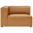 Mingle 2-Piece Vegan Leather Sectional Sofa Loveseat by Modway by HouseOfZazla