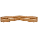 Mingle 7-Piece Vegan Leather Sectional Sofa by Modway by HouseOfZazla