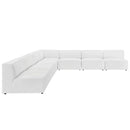 Mingle 7-Piece Vegan Leather Sectional Sofa by Modway by HouseOfZazla