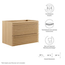 Render 30" Wall-Mount Bathroom Vanity Cabinet by Modway by HouseOfZazla
