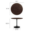 Lippa 36" Round Wood Dining Table by Modway by HouseOfZazla