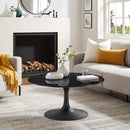 Lippa 36" Round Faux Marble Coffee Table by Modway by HouseOfZazla