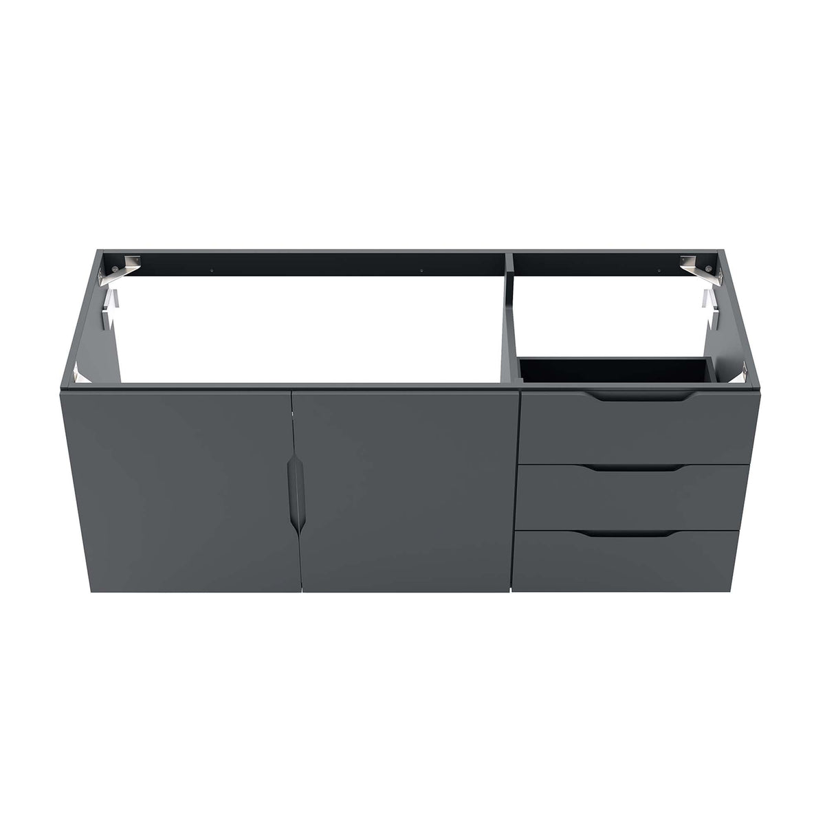 Vitality 48" Double or Single Sink Compatible Bathroom Vanity Cabinet by Modway, photo 9 of 14