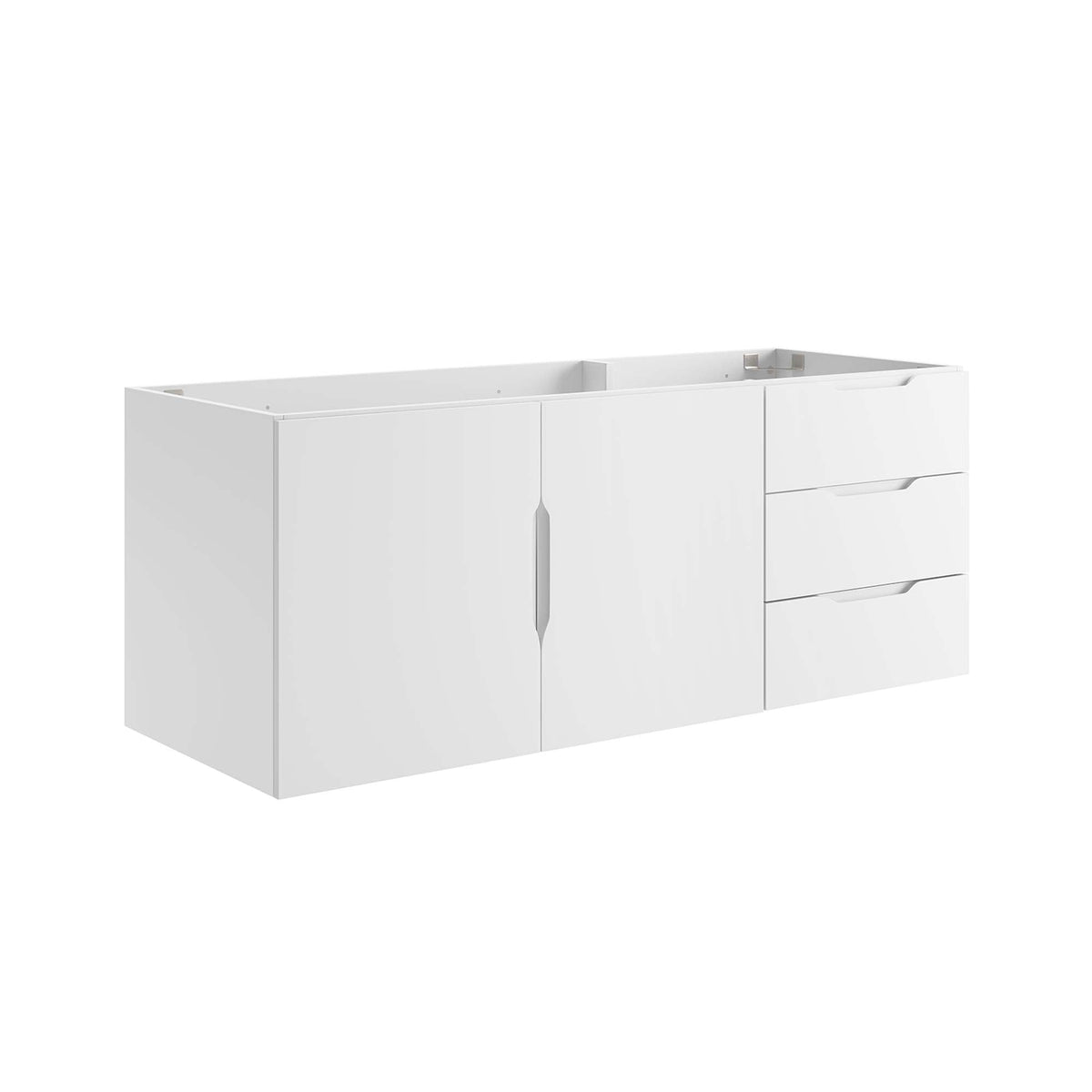 Vitality 48" Double or Single Sink Compatible Bathroom Vanity Cabinet by Modway
