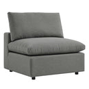 Commix Overstuffed Outdoor Patio Armless Chair by Modway by HouseOfZazla