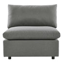 Commix Overstuffed Outdoor Patio Armless Chair by Modway by HouseOfZazla