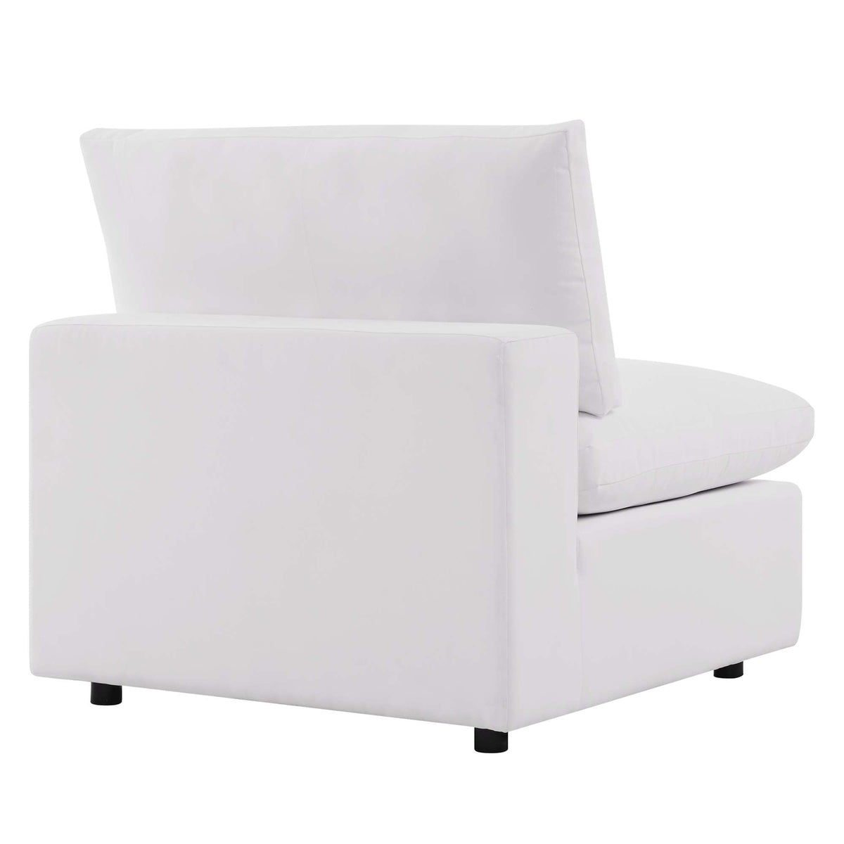 Commix Overstuffed Outdoor Patio Armless Chair by Modway, photo 5 of 14