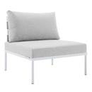 Harmony Sunbrella Outdoor Patio Aluminum Armless Chair by Modway by HouseOfZazla