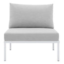 Harmony Sunbrella Outdoor Patio Aluminum Armless Chair by Modway by HouseOfZazla