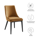Viscount Performance Velvet Dining Chair by Modway by HouseOfZazla