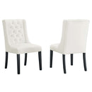 Baronet Performance Velvet Dining Chairs Set of 2 by Modway by HouseOfZazla