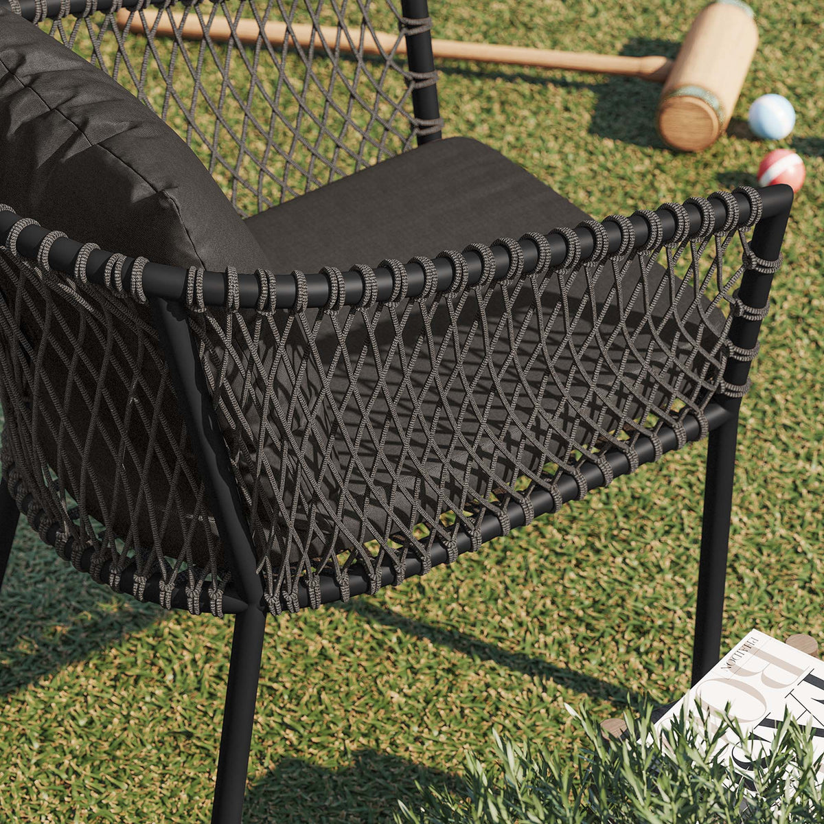 Sailor Outdoor Patio Dining Armchair by Modway, photo 7 of 7