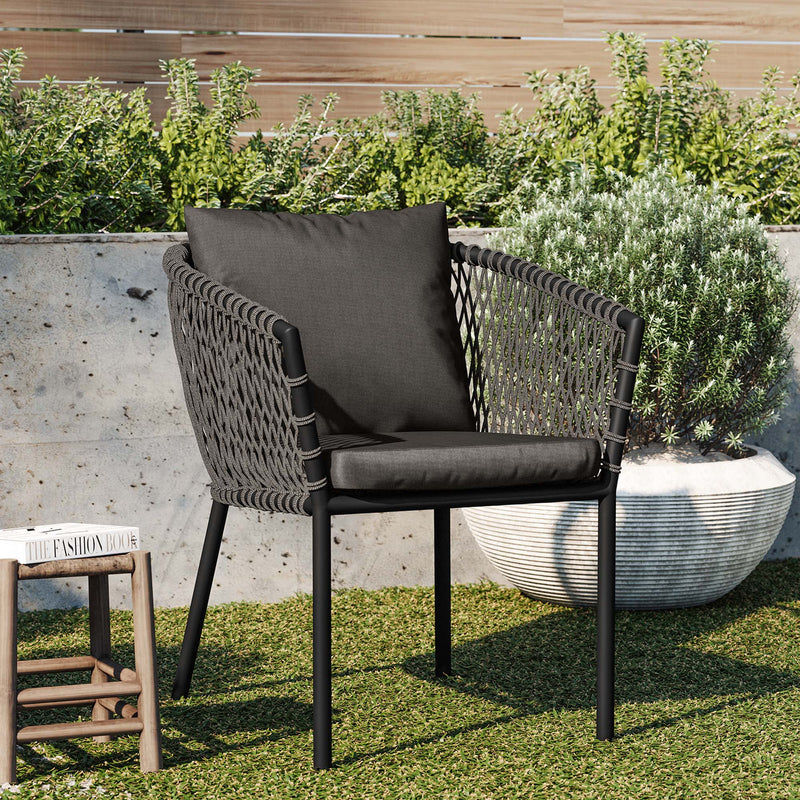 Sailor Outdoor Patio Dining Armchair by Modway, photo 6 of 7