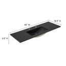 Cayman 48" Single Basin Bathroom Sink by Modway by HouseOfZazla