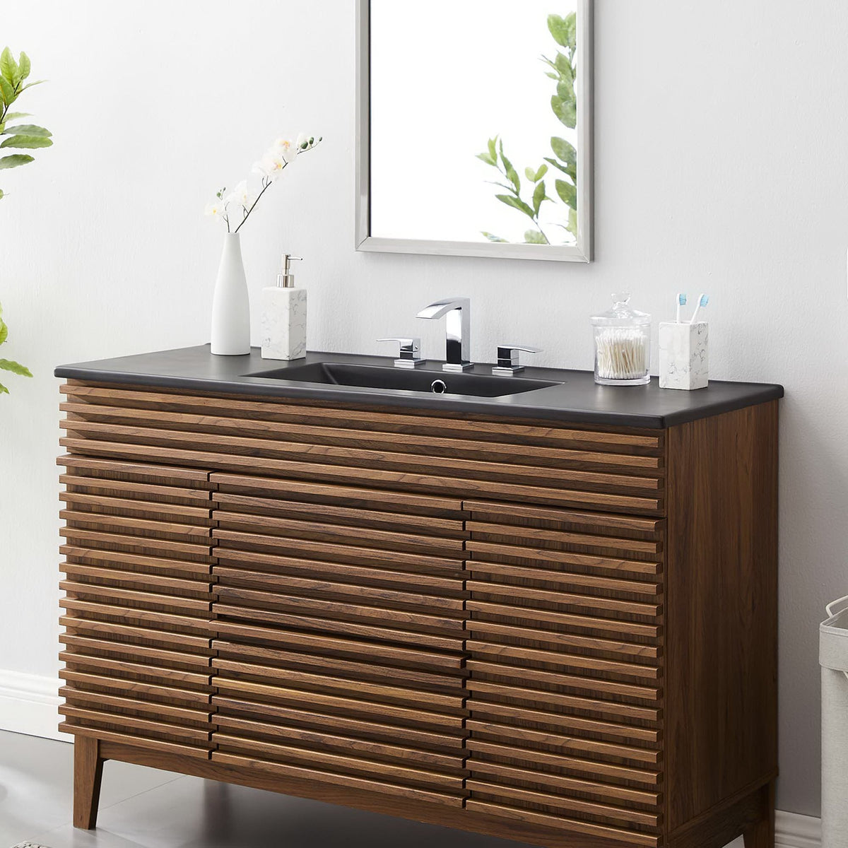 Cayman 48" Single Basin Bathroom Sink by Modway, photo 5 of 8
