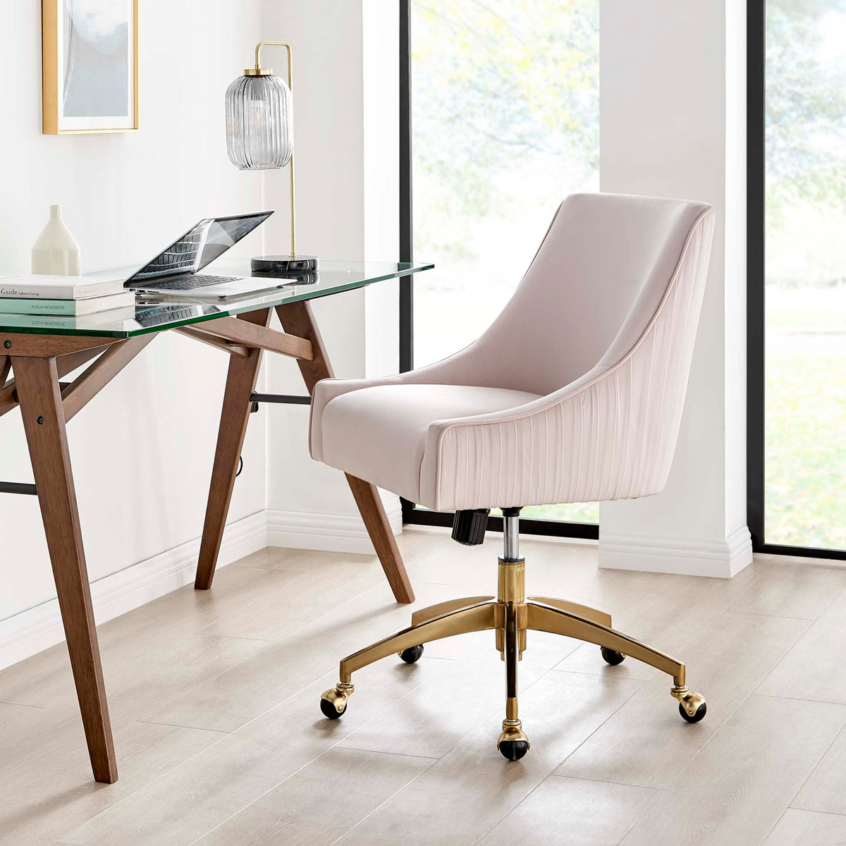 Discern Performance Velvet Office Chair by Modway, photo 10 of 21