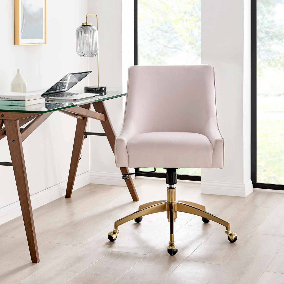 Discern Performance Velvet Office Chair by Modway, photo 8 of 21