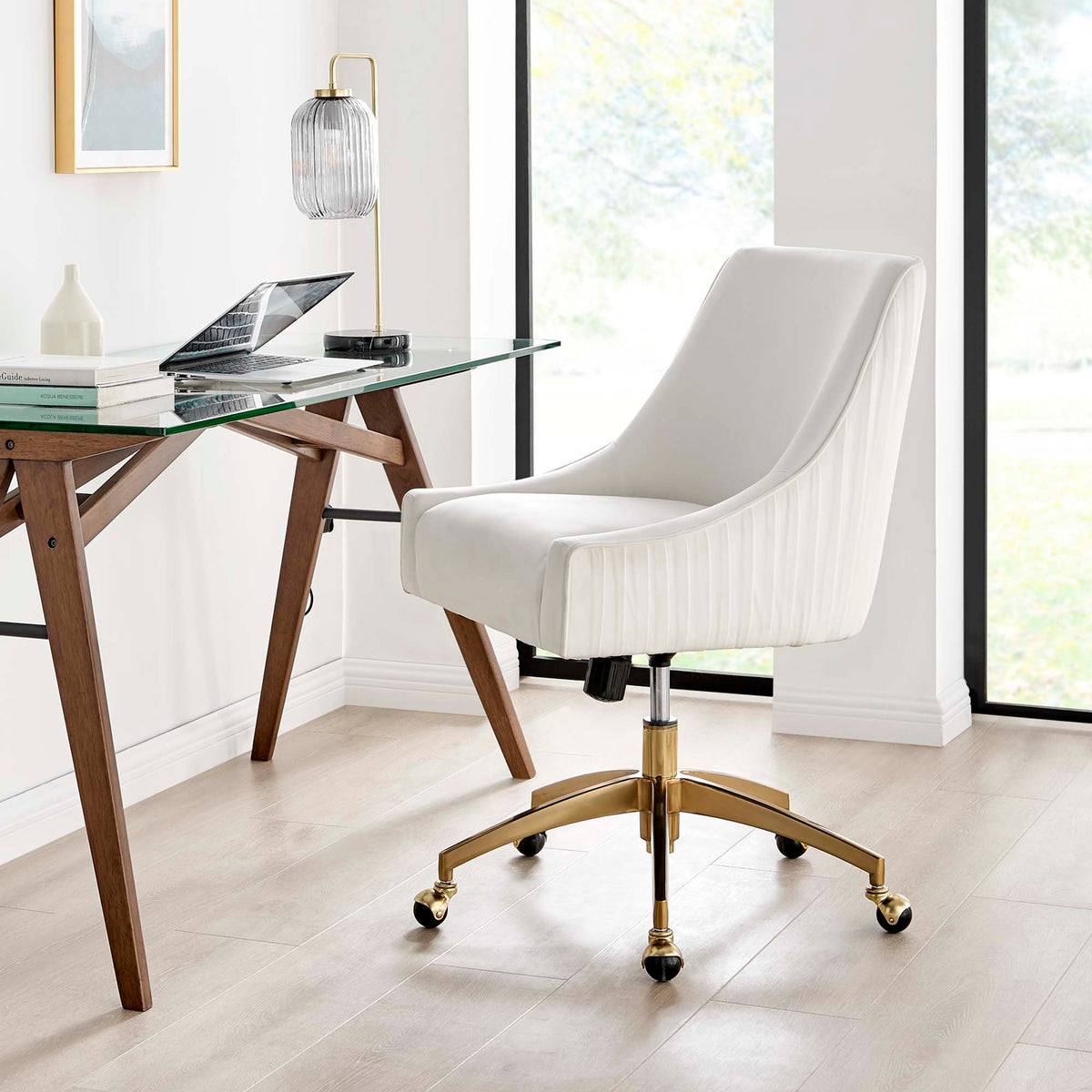 Discern Performance Velvet Office Chair by Modway, photo 6 of 21