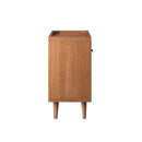 Birdie 24" Teak Wood Bathroom Vanity Cabinet by HouseOfZazla