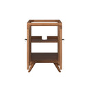 Birdie 24" Teak Wood Bathroom Vanity Cabinet by HouseOfZazla