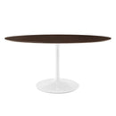 Lippa 60" Oval Cherry Walnut Wood Dining Table by Modway by HouseOfZazla