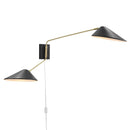 Journey 2-Light Swing Arm Wall Sconce by Modway by HouseOfZazla