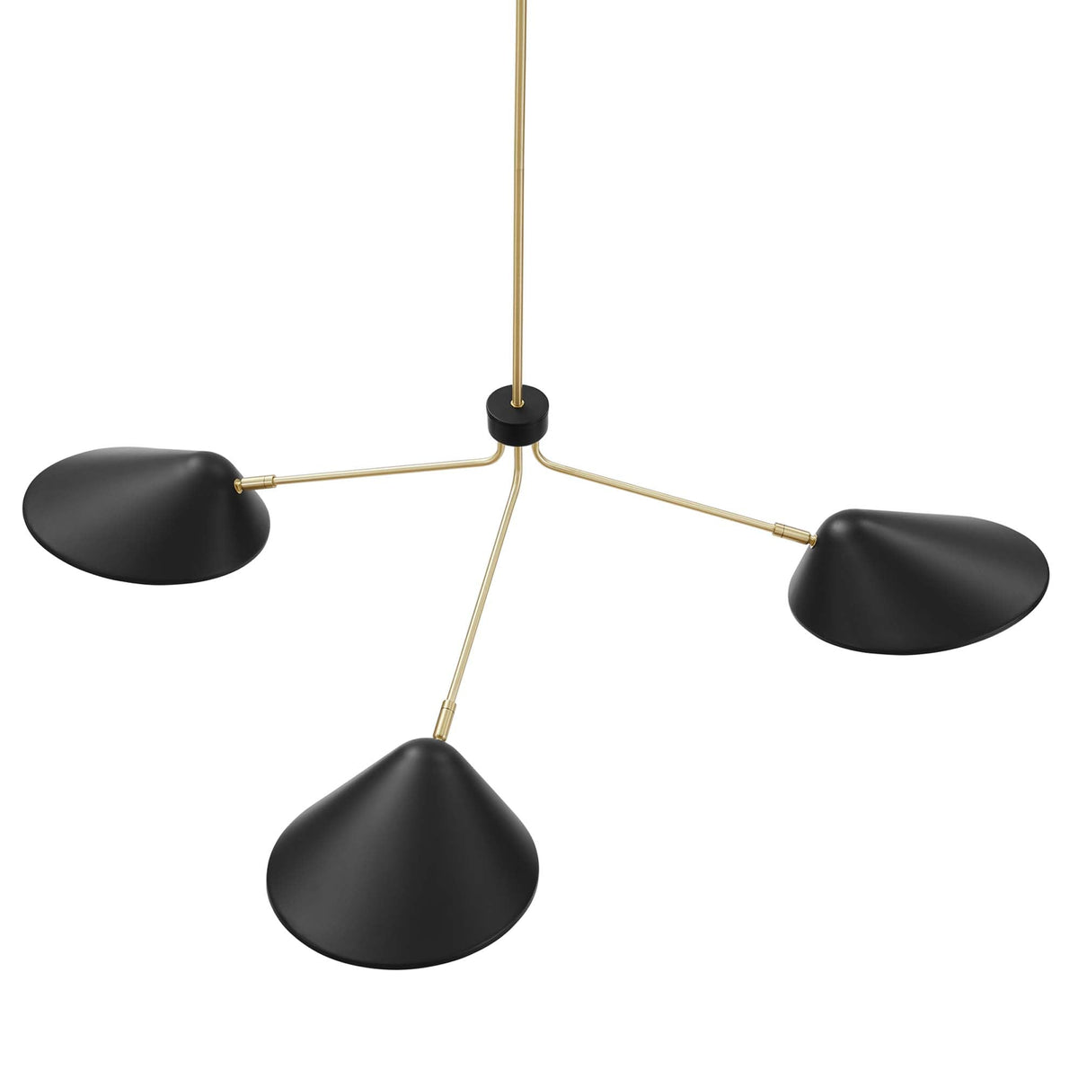 Journey 3-Light 14" Arm Pendant by Modway, photo 5 of 7