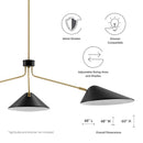 Journey 3-Light 14" Arm Pendant by Modway by HouseOfZazla