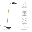 Journey Standing Floor Lamp by Modway by HouseOfZazla