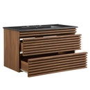 Render 36" Wall-Mount Bathroom Vanity by Modway by HouseOfZazla