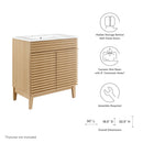 Render 18" Bathroom Vanity Cabinet by Modway