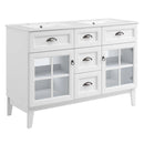 Isle 48" Double Bathroom Vanity Cabinet by Modway by HouseOfZazla