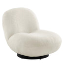 Kindred Boucle Upholstered Fabric Swivel Chair by Modway by HouseOfZazla