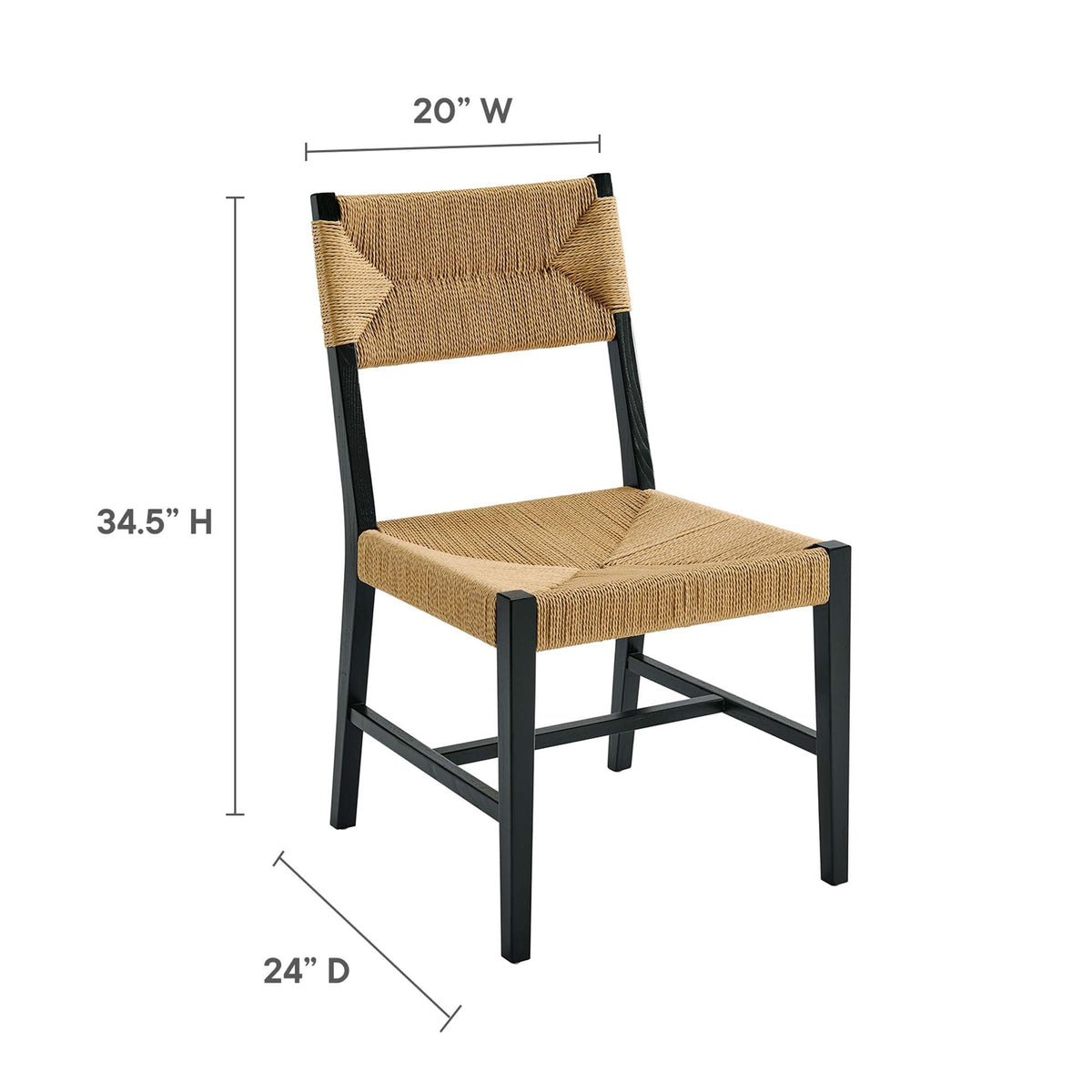 Bodie Wood Dining Chair by Modway, photo 20 of 28