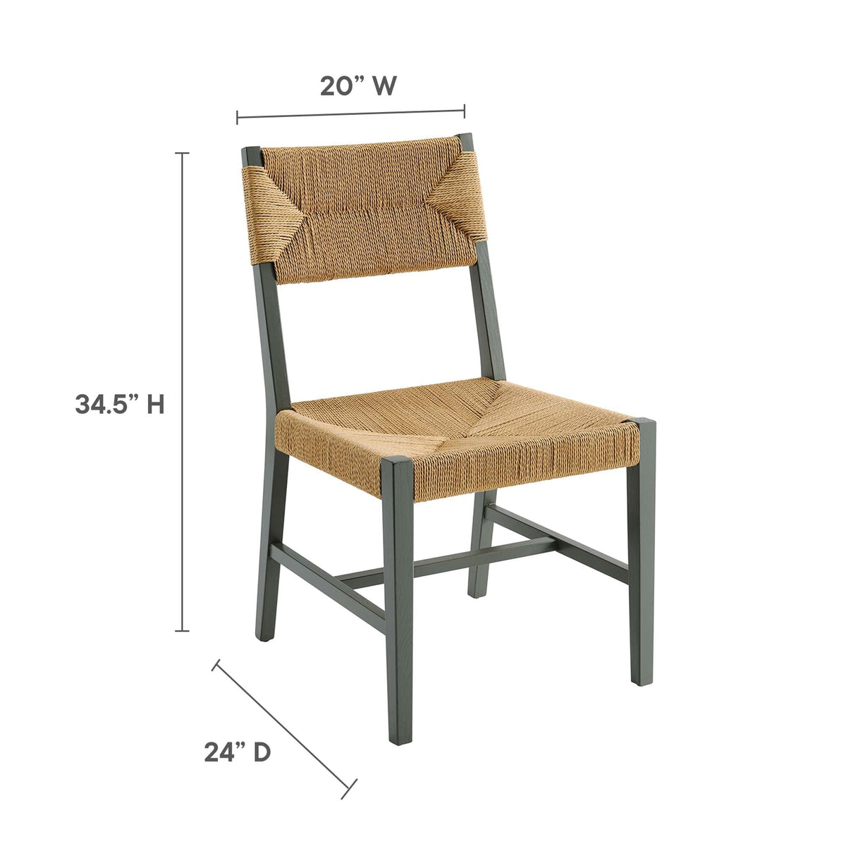 Bodie Wood Dining Chair by Modway, photo 22 of 28