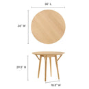 Gallant 36" Dining Table by Modway by HouseOfZazla