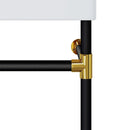 Redeem 24" Wall-Mount Black Stainless Steel Bathroom Vanity by HouseOfZazla