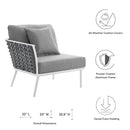Stance Outdoor Patio Aluminum Left-Facing Armchair by Modway by HouseOfZazla