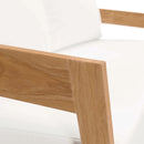 Brisbane Teak Wood Outdoor Patio Loveseat by Modway by HouseOfZazla