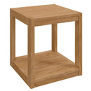 Carlsbad Teak Wood Outdoor Patio Side Table by Modway by HouseOfZazla