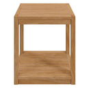 Carlsbad Teak Wood Outdoor Patio Side Table by Modway by HouseOfZazla
