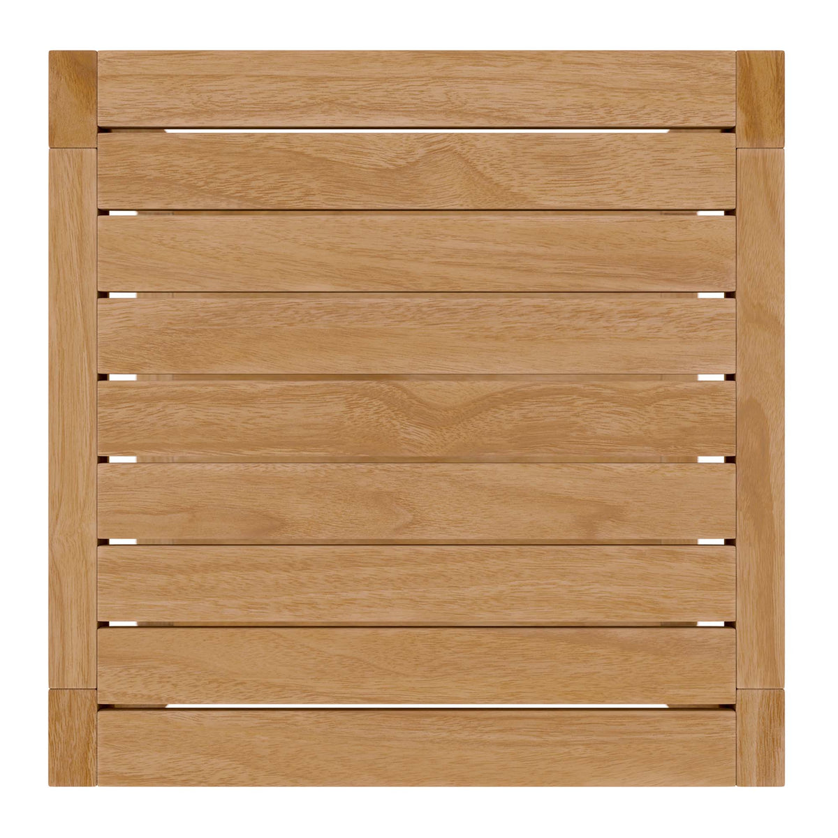 Carlsbad Teak Wood Outdoor Patio Side Table by Modway, photo 5 of 7