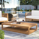 Carlsbad Teak Wood Outdoor Patio Coffee Table by Modway by HouseOfZazla