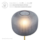 Reprise Glass Sphere Glass and Metal Table Lamp by Modway by HouseOfZazla